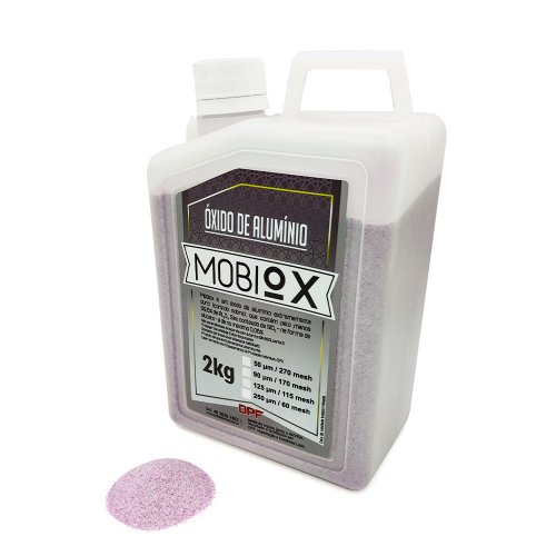 Óxido Alumínio 250 Microns Violeta 2Kg MobiOx - DPF
