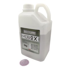 Óxido Alumínio 125 Microns Violeta 5Kg MobiOx - DPF Óxido Alumínio 125 Microns Violeta 5Kg MobiOx - DPF