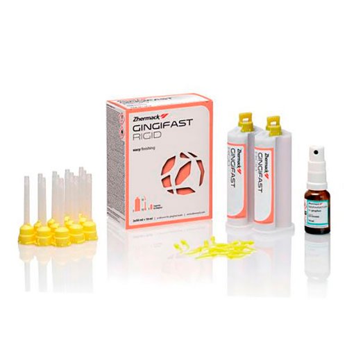 Gengiva Artificial Gingifast Rigid Kit (2x 50ml + 6 Misturadores + Liq. Separador)